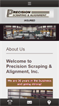 Mobile Screenshot of precisionscrapingandalignment.com